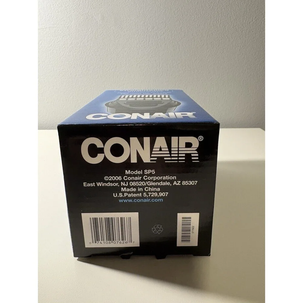 Conair Straightening Attachment Fits Most Hair Dryers Heated Aluminum Strip NEW!